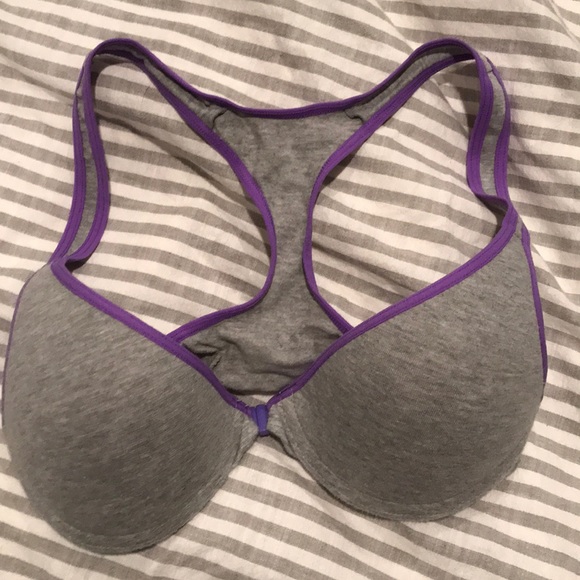 fruit of the loom racerback push up bra